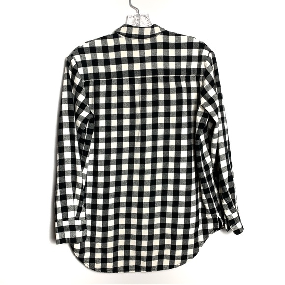 Madewell Buffalo Check Button Down Top Sz XXS B-5 - Picture 6 of 6